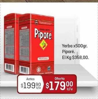 El Nene Yerba Piporé x 500gr oferta