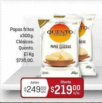El Nene Papas Fritas Clásicas Quento x 300g oferta
