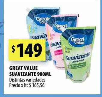 Punto Mayorista Great value suavizante oferta