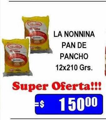 Dulcenter La nonnina pan de pancho oferta
