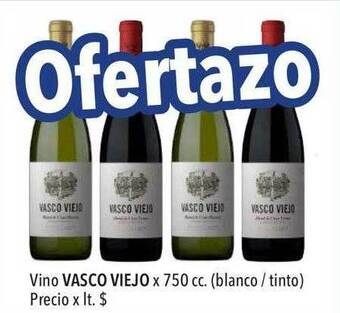 Hergo Vino vasco viejo oferta