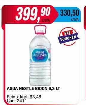 Maxiconsumo Agua nestle bidon oferta