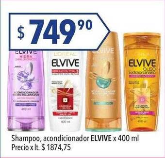 Hergo Shampoo acondicionador elvive oferta