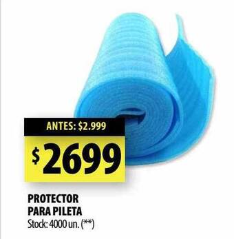 Protector para pileta