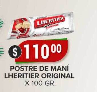 Supermercados Mayor Postre de mani lheritier original oferta