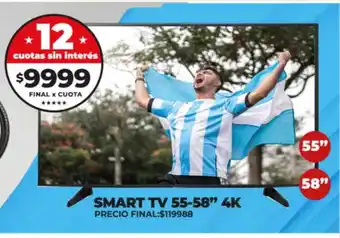 Supermayorista Vital Smart tv 55-58 oferta