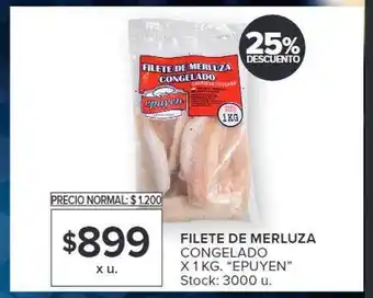Carrefour Market Filete de merluza congelado epuyen oferta