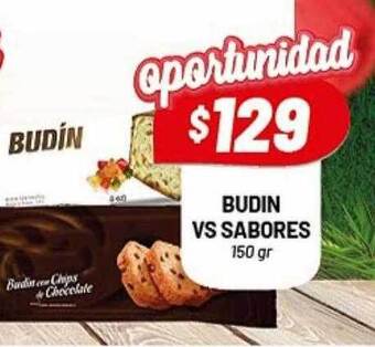 Almacor Budin vs sabores oferta