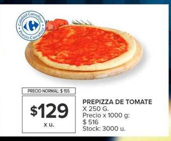 Carrefour Market Prepizza de tomate oferta