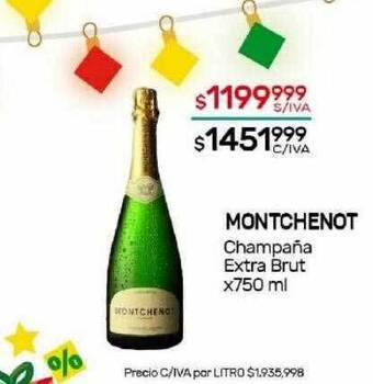 Nini Mayorista Montchenot champaña extra brut oferta