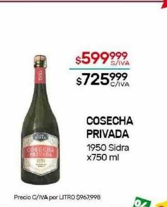 Nini Mayorista Cosecha privada 1950 sidra oferta