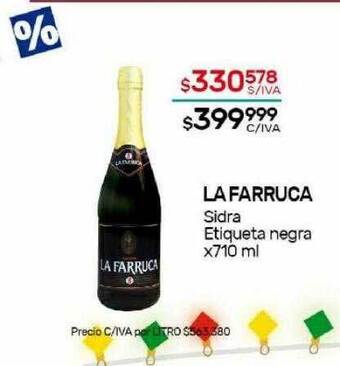 Nini Mayorista La farruca sidra etiqueta negra oferta
