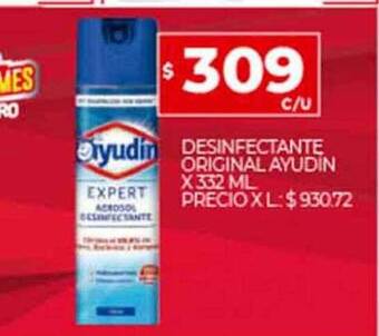 Supermercados DIA Desinfectante original ayudin oferta