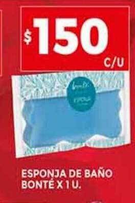 Supermercados DIA Esponja de baño bonté oferta