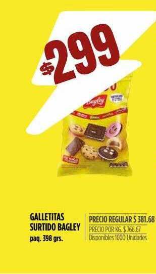 Supermercados Vea Galletitas surtido bagley oferta