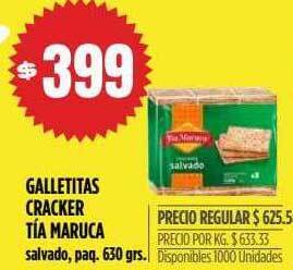 Supermercados Vea Galletitas cracker tia maruca oferta