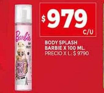 Supermercados DIA Body splash barbie oferta