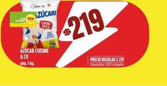 Supermercados Vea Azucar cuisine & co oferta