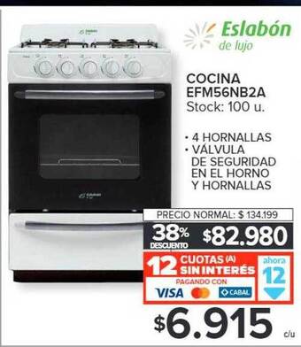 Carrefour Cocina efm56nb2a eslabón oferta