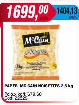 Maxiconsumo Pap.fr. mc cain noisettes oferta
