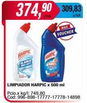 Maxiconsumo Limpiador harpic oferta