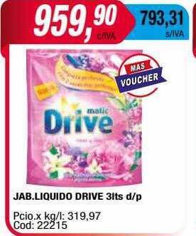 Maxiconsumo Jab.liquido drive oferta