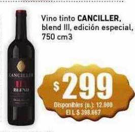Cooperativa Obrera Vino tinto canciller blend iii edición especial oferta
