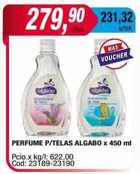 Maxiconsumo Perfume p-telas algabo oferta