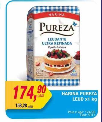 Maxiconsumo Harina pureza leud oferta