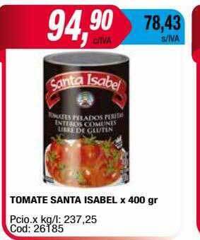 Maxiconsumo Tomate santa isabel oferta