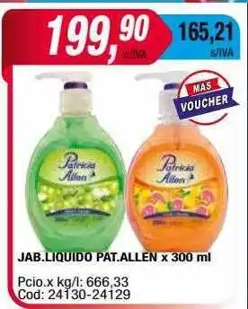 Maxiconsumo Jab liquido pat allen oferta