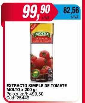 Maxiconsumo Extracto simple de tomate molto oferta