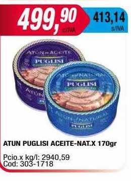 Maxiconsumo Atun puglisi aceite-nat oferta