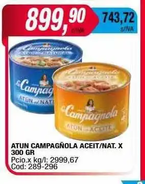Maxiconsumo Atun campagñola aceit nat oferta