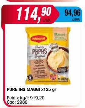 Maxiconsumo Pure ins maggi oferta