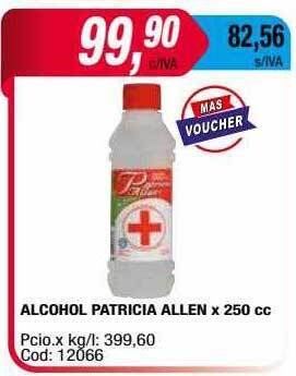 Maxiconsumo Alcohol patricia allen oferta