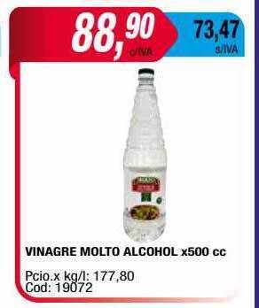Maxiconsumo Vinagre molto alcohol oferta