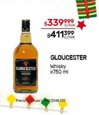 Nini Mayorista Gloucester whisky oferta