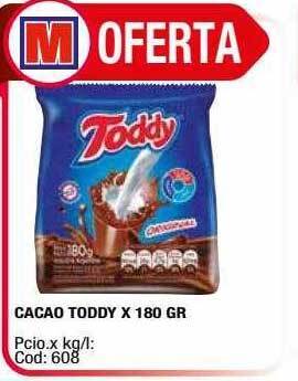 Maxiconsumo Cacao toddy oferta