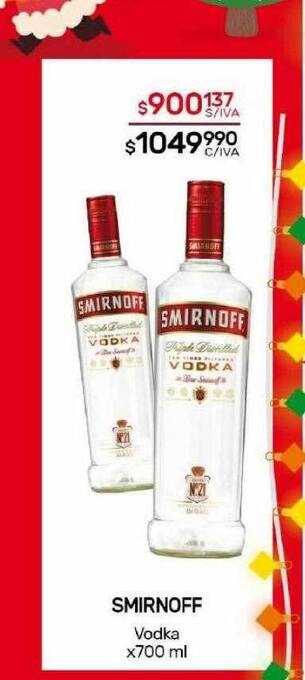 Nini Mayorista Smirnoff vodka oferta