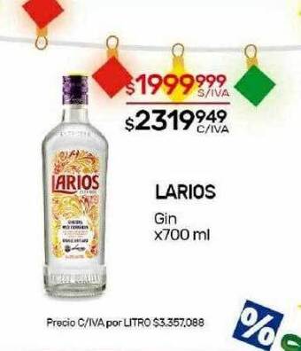 Nini Mayorista Larios gin oferta