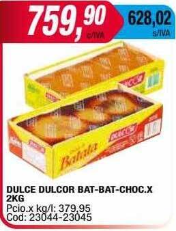 Maxiconsumo Dulce dulcor bat-bat-choc oferta