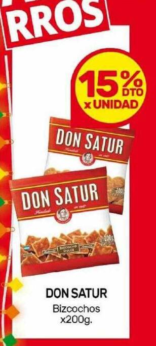 Nini Mayorista Don satur bizcochos oferta