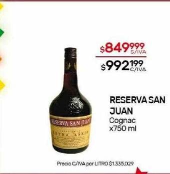 Nini Mayorista Reserva san juan cognac oferta