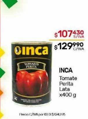 Nini Mayorista Inca tomate perita lata oferta