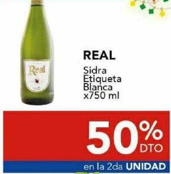Nini Mayorista Real sidra etiqueta blanca oferta