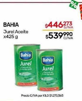 Nini Mayorista Bahia jurel aceite oferta