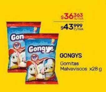 Nini Mayorista Gongys gomitas malvaviscos oferta