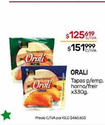 Nini Mayorista Orali tapas p-emp. horno o freir oferta