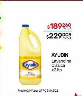 Nini Mayorista Ayudin lavandina clásica oferta